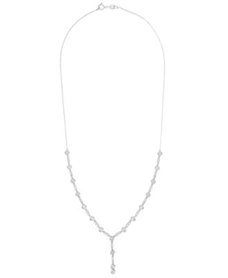 Diamond Necklace (1 ct. t.w.) in Sterling Silver