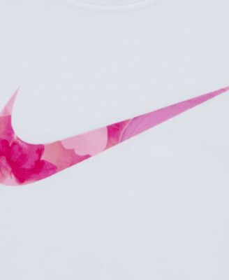 Girls' 4-6X Move with Nature Crewneck T-Shirt and Mesh Shorts, 2-Piece Set