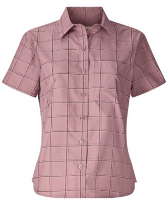 Women's Air Exchange UPF 40 Novelty Short Sleeve Camp Collar Shirt