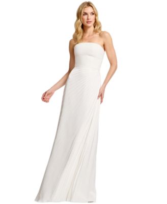 Women's Kinley Strapless Pleated A-Line Ball Gown