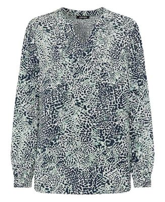 Women's Animal Print Tunic Blouse Tops