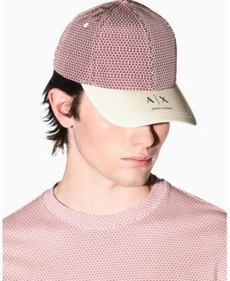 Men's Nylon Allover Print Logo Cap