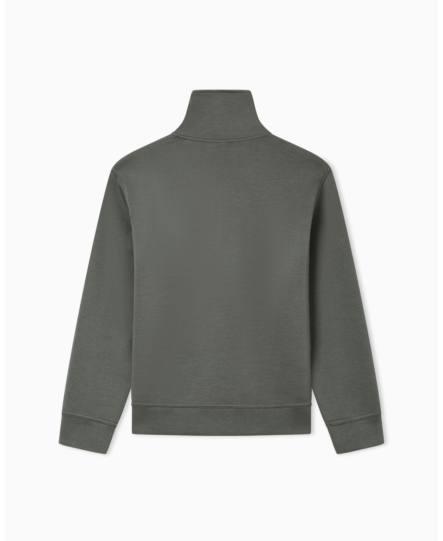 Мужская толстовка A|X Armani Exchange Pocket 91 Quarter Zip, цвет: Графитовый металлик — фото 3