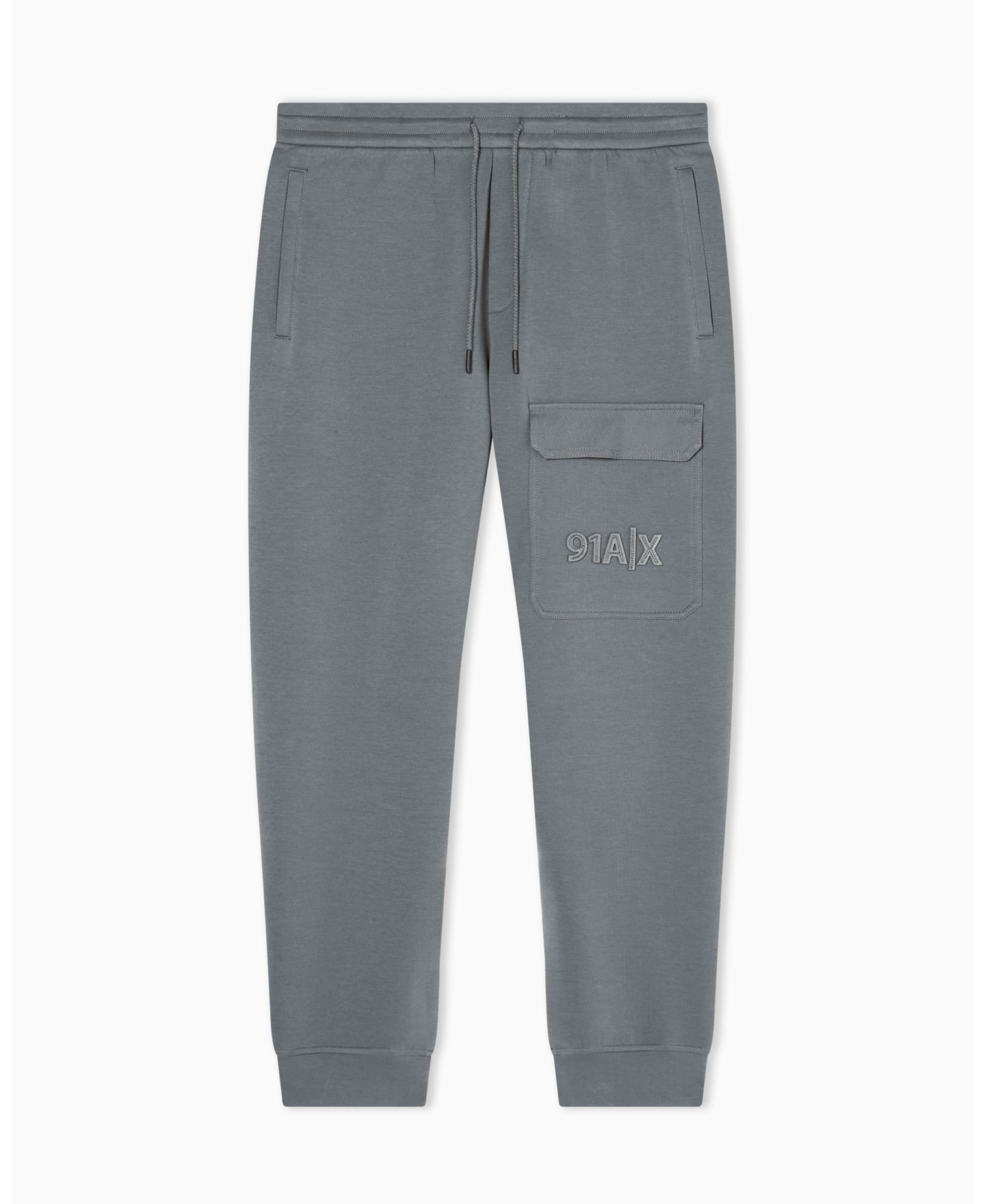 Мужские брюки A|X Armani Exchange Pocket 91 Fleece Jogger, цвет: Графитовый металлик — фото 1