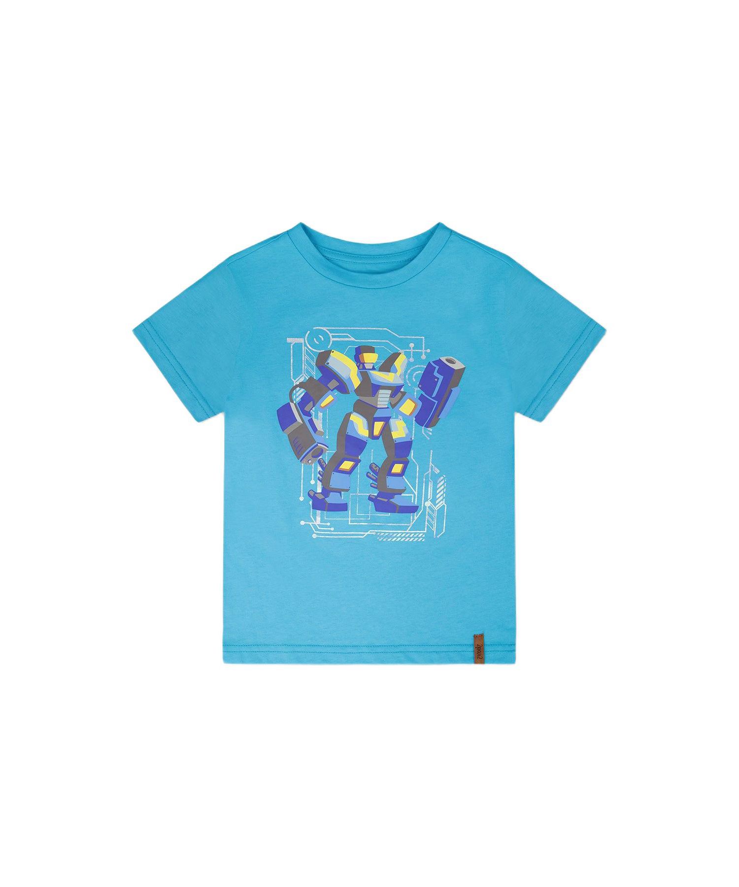 Toddler Boys Cotton Jersey T-Shirt with Print - Toddler|Child