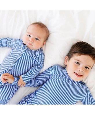 Baby Boys Cobalt Stripe Pajama Set