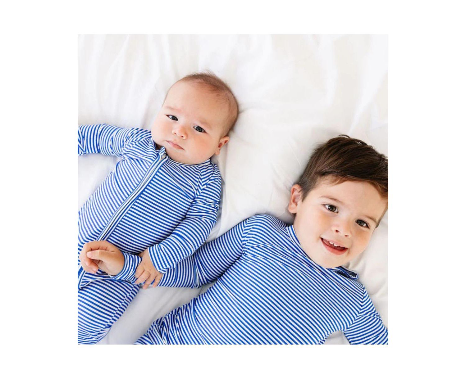 Baby Boys Cobalt Stripe Pajama Set