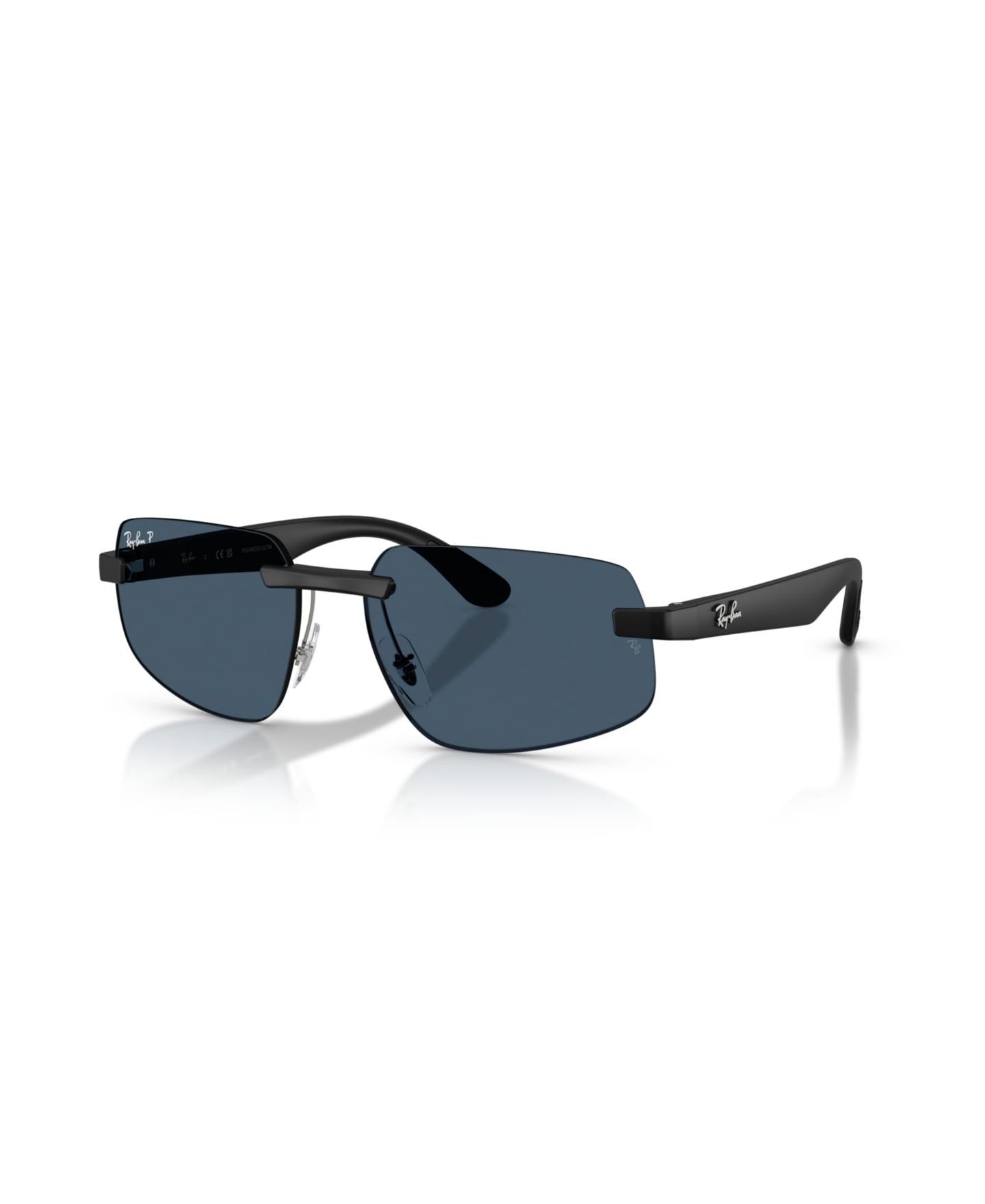 Солнцезащитные очки Ray-Ban Unisex Polarized, RB4475CH, цвет: Песочный чёрный — фото 1