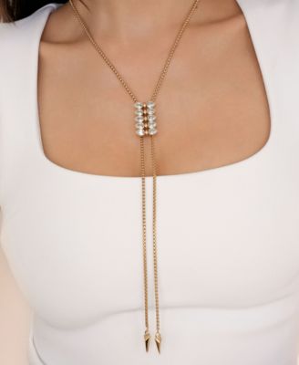 Crystalized Bolo Necklace