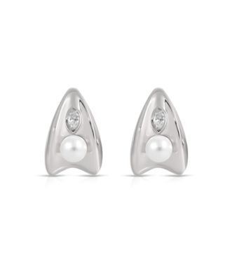 Soft Curve Hoop Earrings