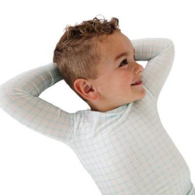 Toddler Boys Coastal Check Pajama Set