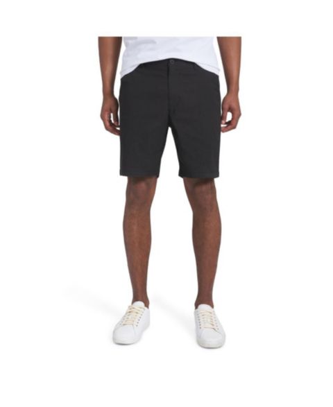 Мужские шорты DKNY Essential Stretch Tech Chino, цвет: Чёрный