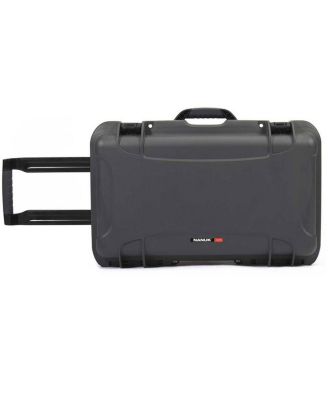 Wheeled Series 935 Lightweight NK-7 Resin Waterproof Protective Case with Foam for DSLR Camera, 3 Lenses, Flash, Graphite