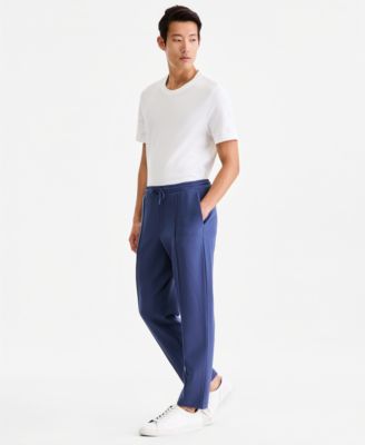 Men's Alfatech Regular-Fit Compact Textured Ponte-Knit Pants