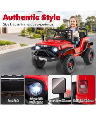 24V Ride On Car for Kids with Parent Remote Control and Music