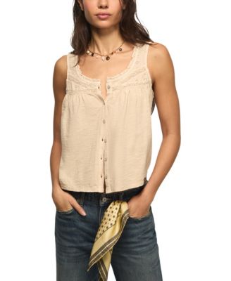 Women's Sleeveless Swing Tank Top