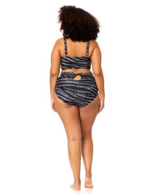 Plus Size Aruba Scoop Neck Longline Bra