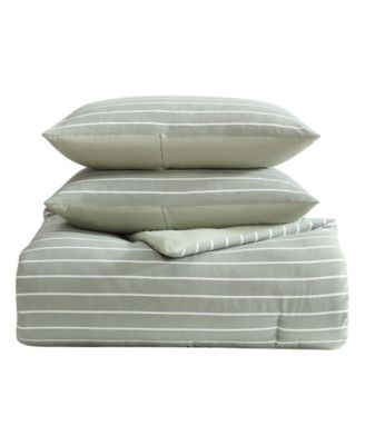 Park Stripe Printed 2-Pc. Comforter Set, Twin/Twin XL