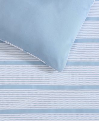 Chambray Waves Printed 2-Pc. Comforter Set, Twin/Twin XL