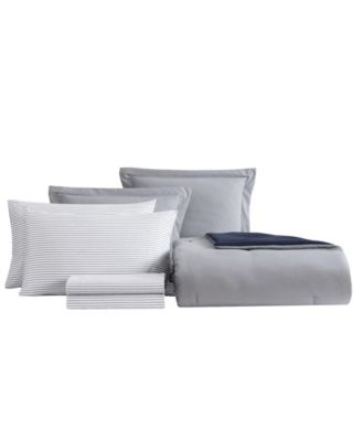 Hayes Solid Reversible 5-Pc. Comforter Set, Twin/ Twin XL