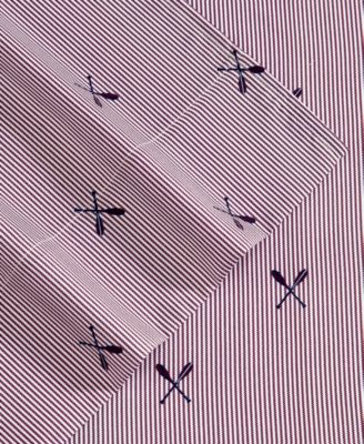 Coxswain Stripe Printed Microfiber 4-Pc. Sheet Set, Full