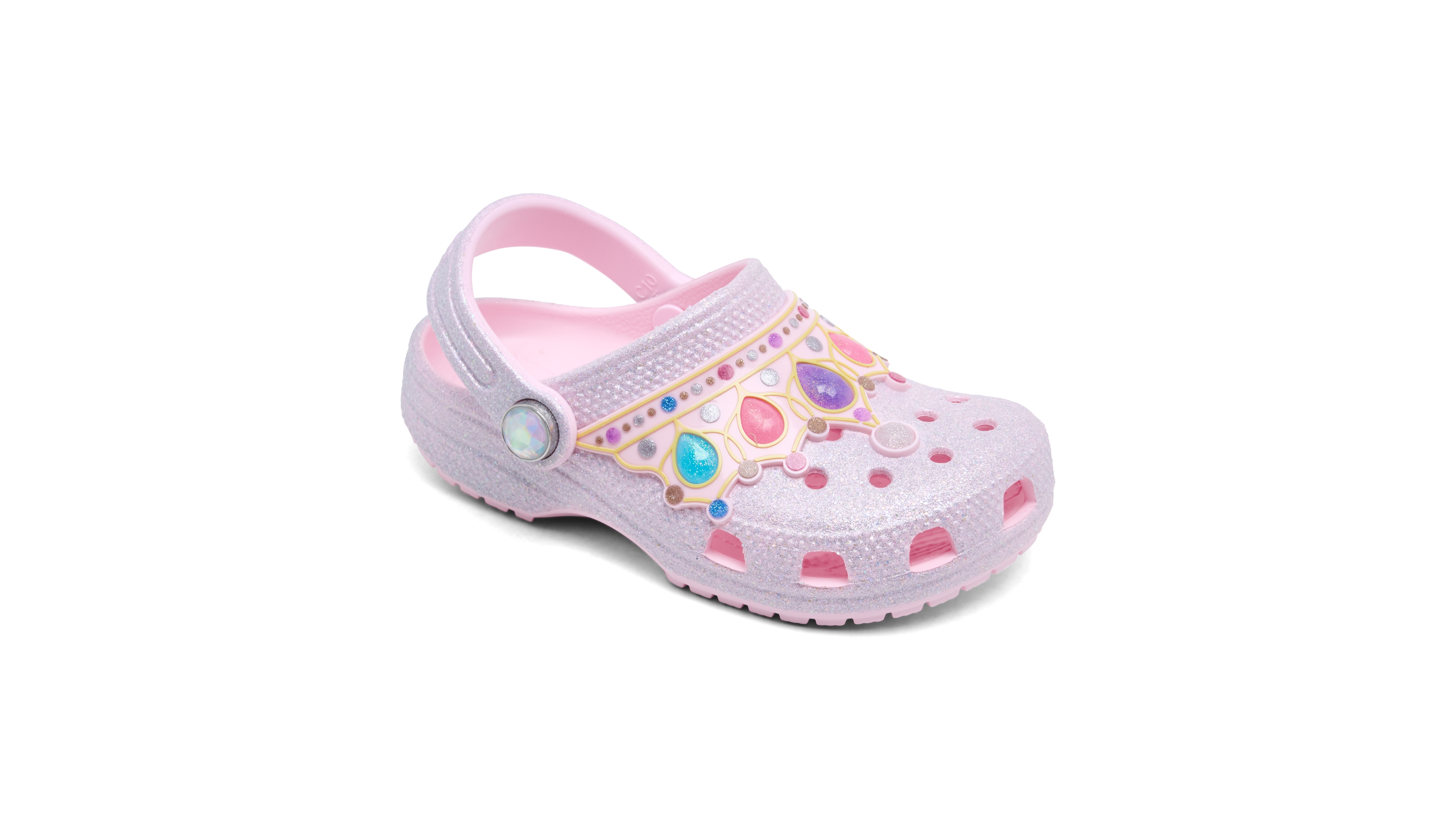 Crocs Toddler Girls I Am Princess Glitter Clogs from Finish Line