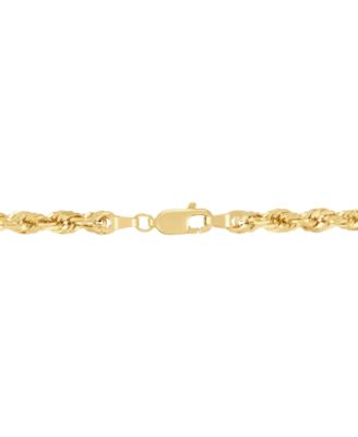 Rope Chain in 10k Yellow Gold