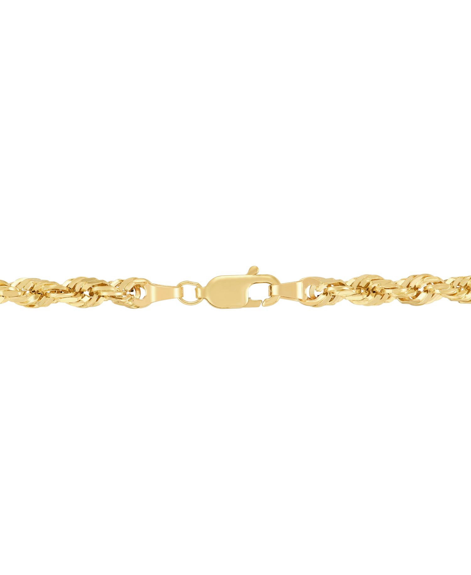 Macy's Rope Chain 22" in 10k Yellow Gold (4mm)