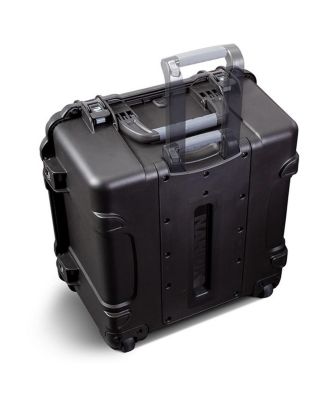 Wheeled Series 968 Lightweight NK-7 Resin Waterproof Hard Case without Foam Insert, Black