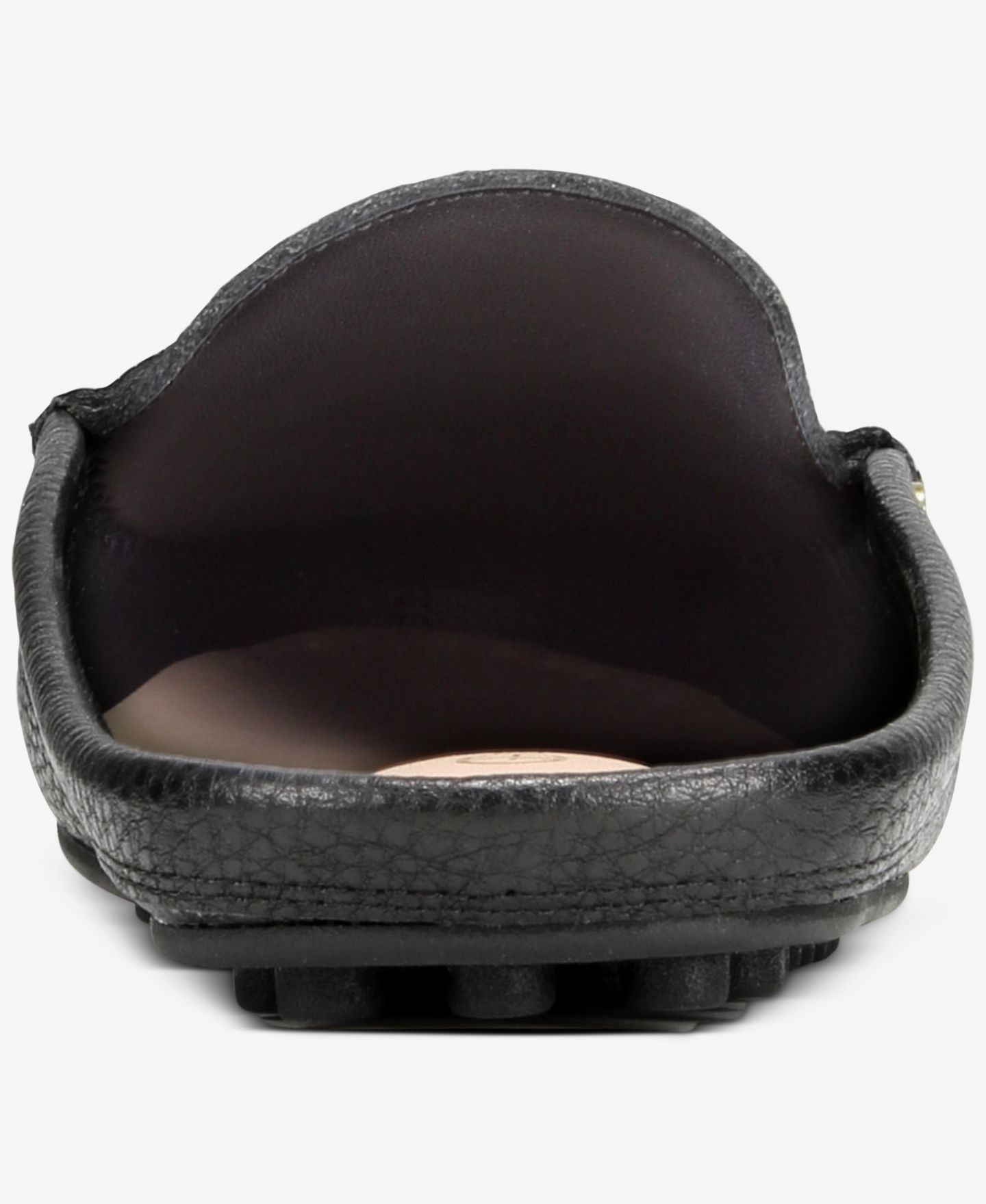 Женские сабо Giani Bernini Aimeey Slip On Driver Mules, цвет: Чёрный кожаный — фото 7