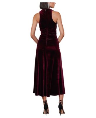 Women's BISHOP + YOUNG Elle Velvet Halter Dress