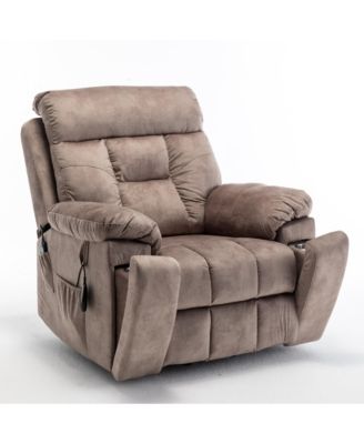 Recliners Lift Chair with Hidden Cup Holder Relax Sofa Chair Power Electric Reclining for Elderly