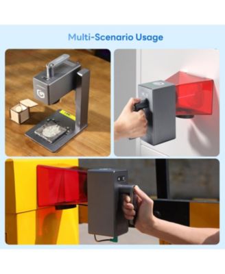 Nano Pro Laser Engraver: 5000mm/s Speed, 0.01mm Precision, Cuts 10mm Wood & 4.5mm Acrylic, LightBurn Compatible