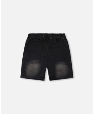 Big Boys French Terry Denim Shorts