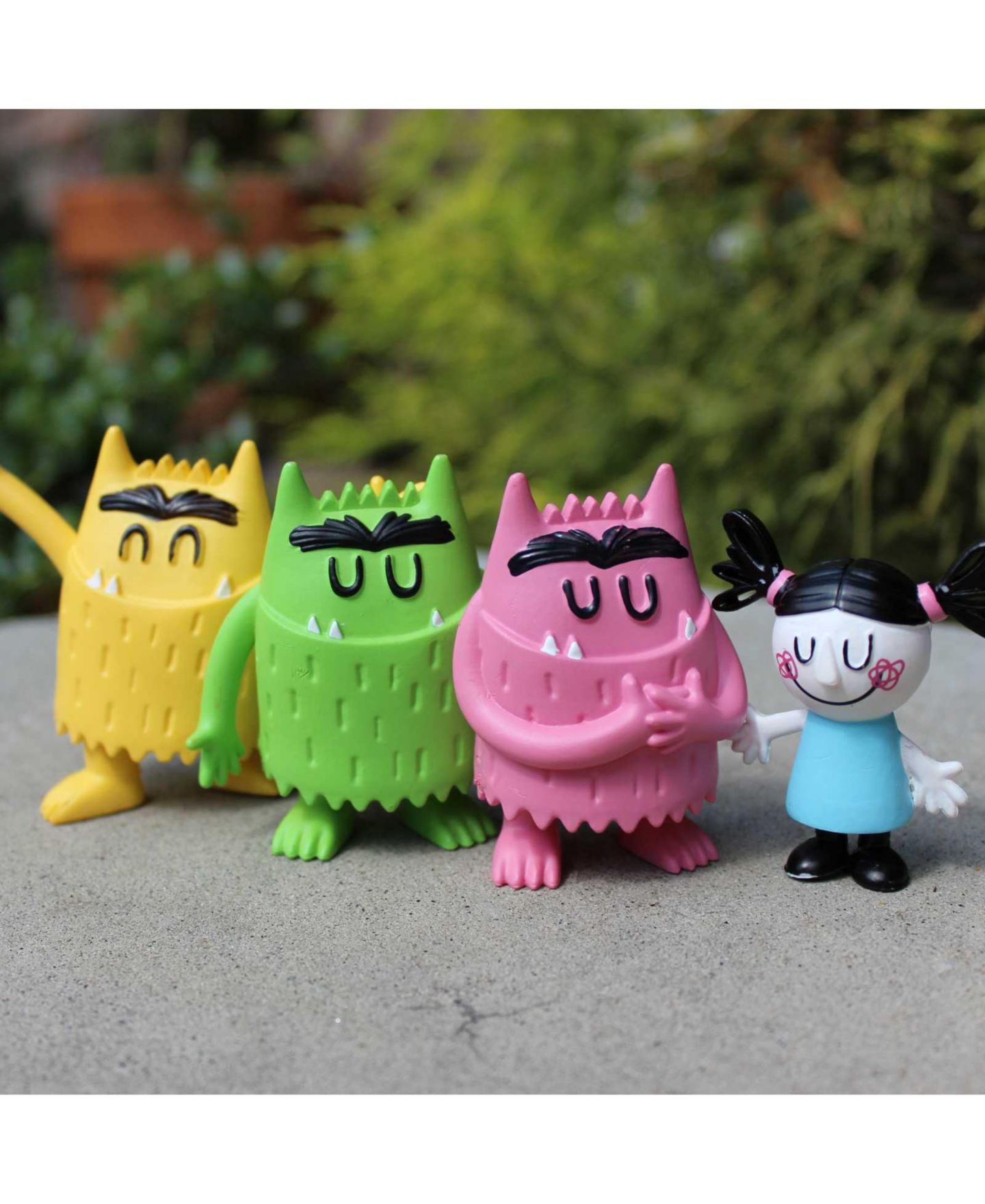 Детские фигурки Color Monster Nuna 4-Piece Figurine Set, Ages 3+ — фото 2