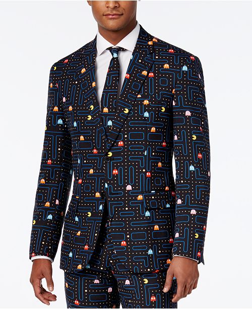 Opposuits Men S Pac Man Licensed Suit Reviews Suits Tuxedos Men Macy S