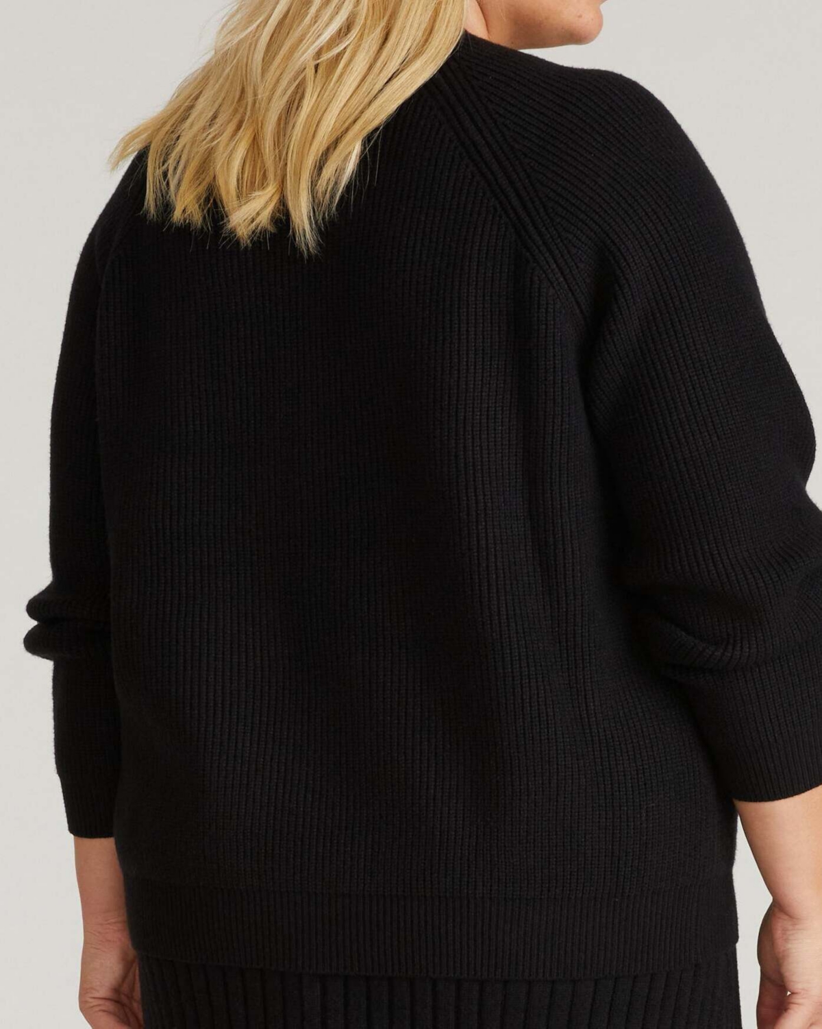 Universal Standard Women's Plus Better-Than-Wool Zip Cardigan Sweater