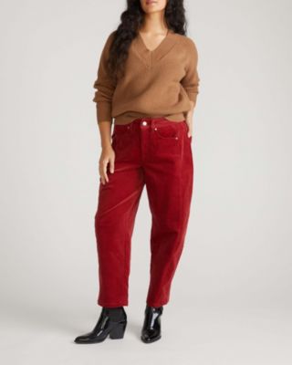 Women's Plus Size Dakota Twisted Leg Corduroy Pants