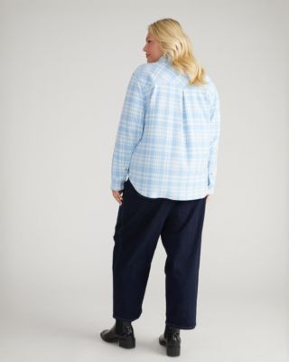 Plus Size Maine Stretch Flannel Shirt