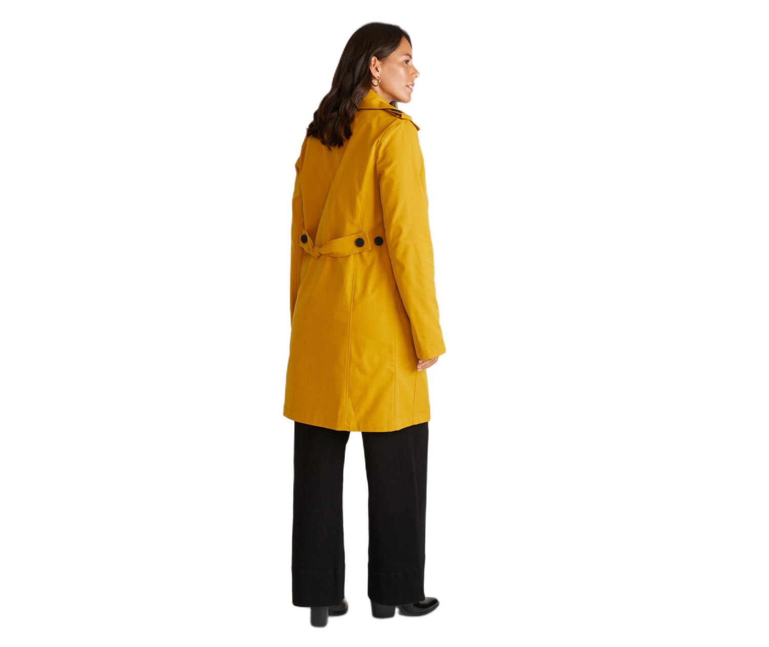 Plus Size Derjon Trench Coat