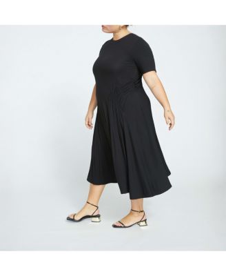 Plus Size Devi Liquid Jersey Dress