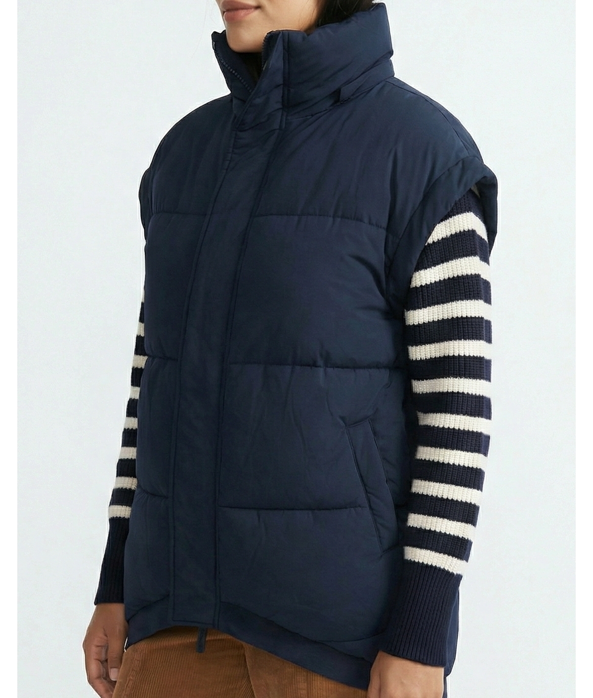 Universal Standard Women's Plus Paparazzi Puffer Vest