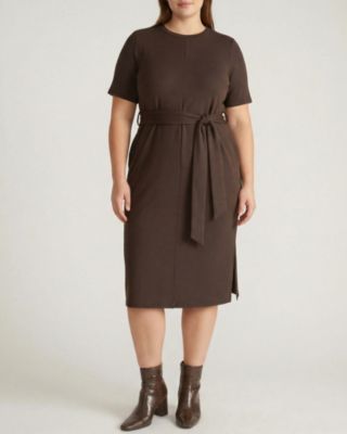 brown plus size sheath dress Junior Plus Size Floral Smocked Square Neck Puff Sleeve Mini Dress Black / 1X-2X-3X/2-2-2 main image 0