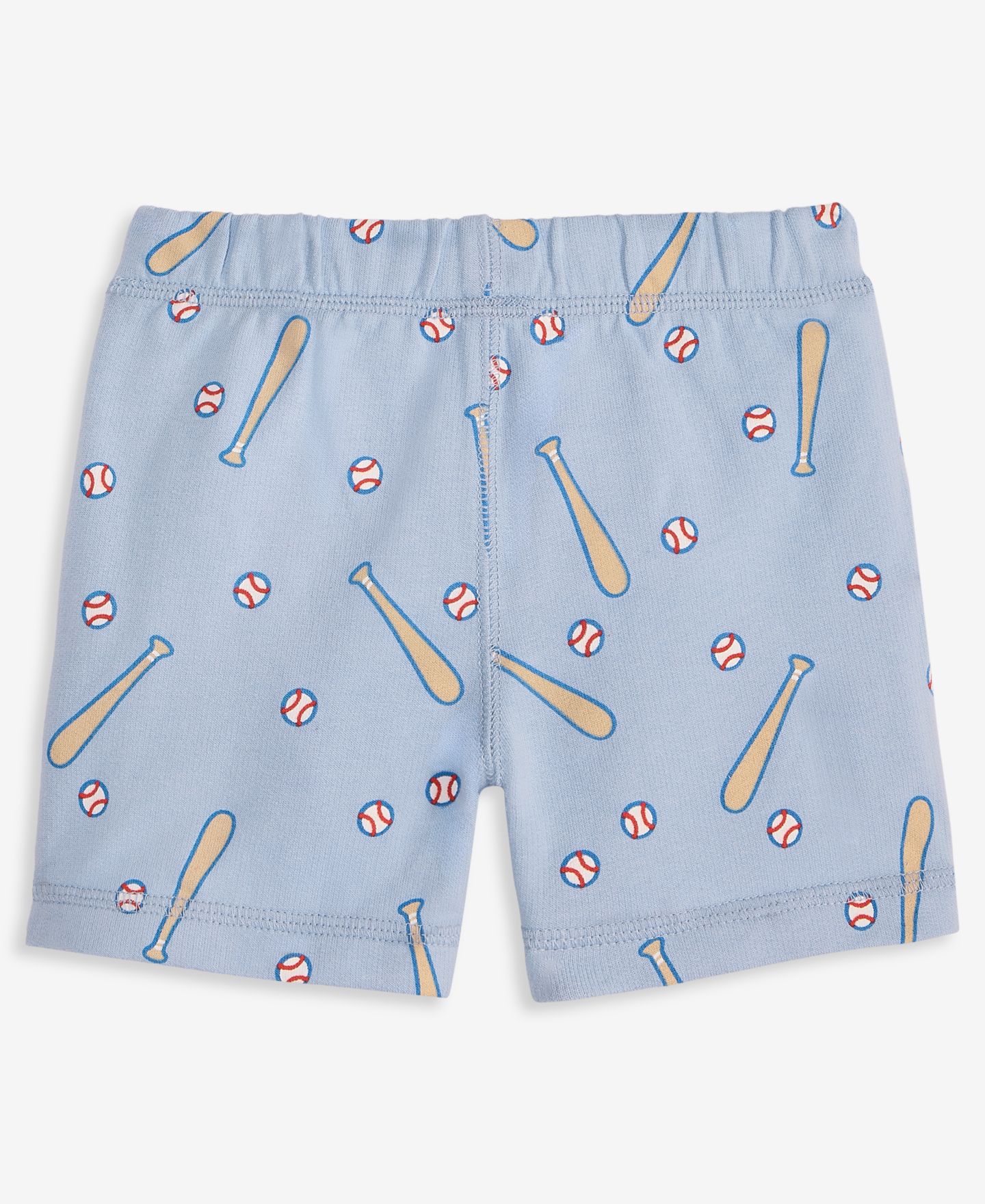 Шорты First Impressions Mix & Match Baseball-Print French Terry Shorts для мальчиков-малышей, цвет: Синий — фото 2