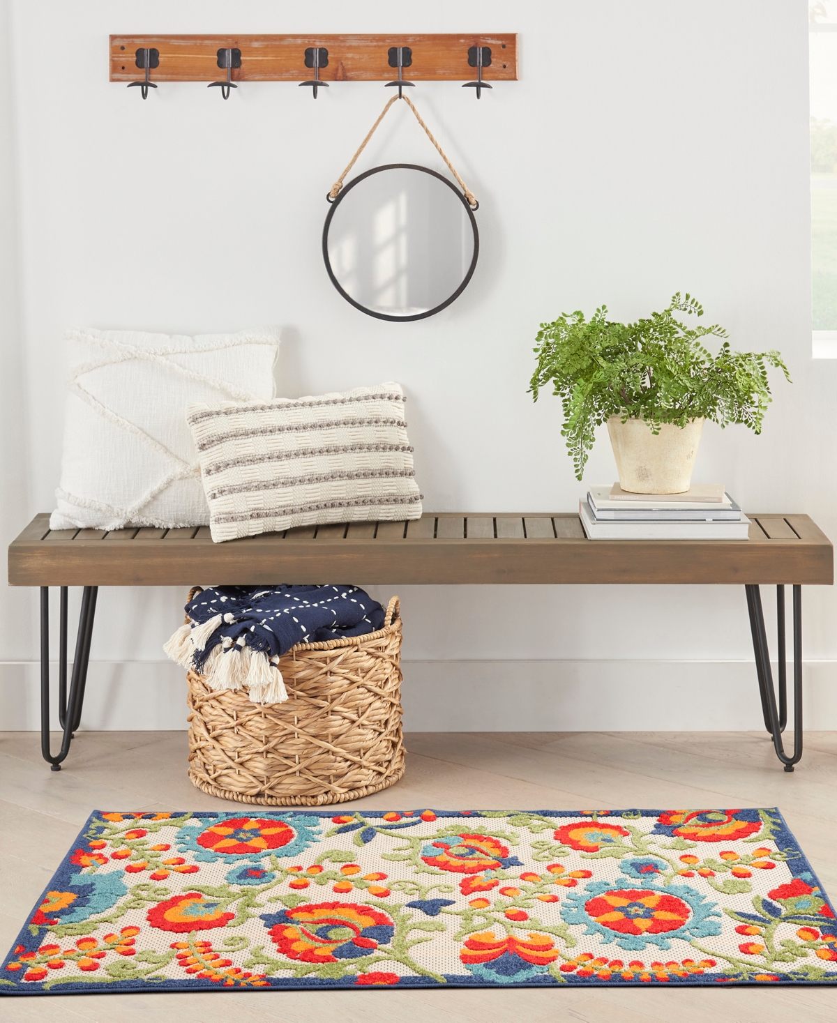 Nourison Home Aloha ALH17 3' x 5' Outdoor Area Rug