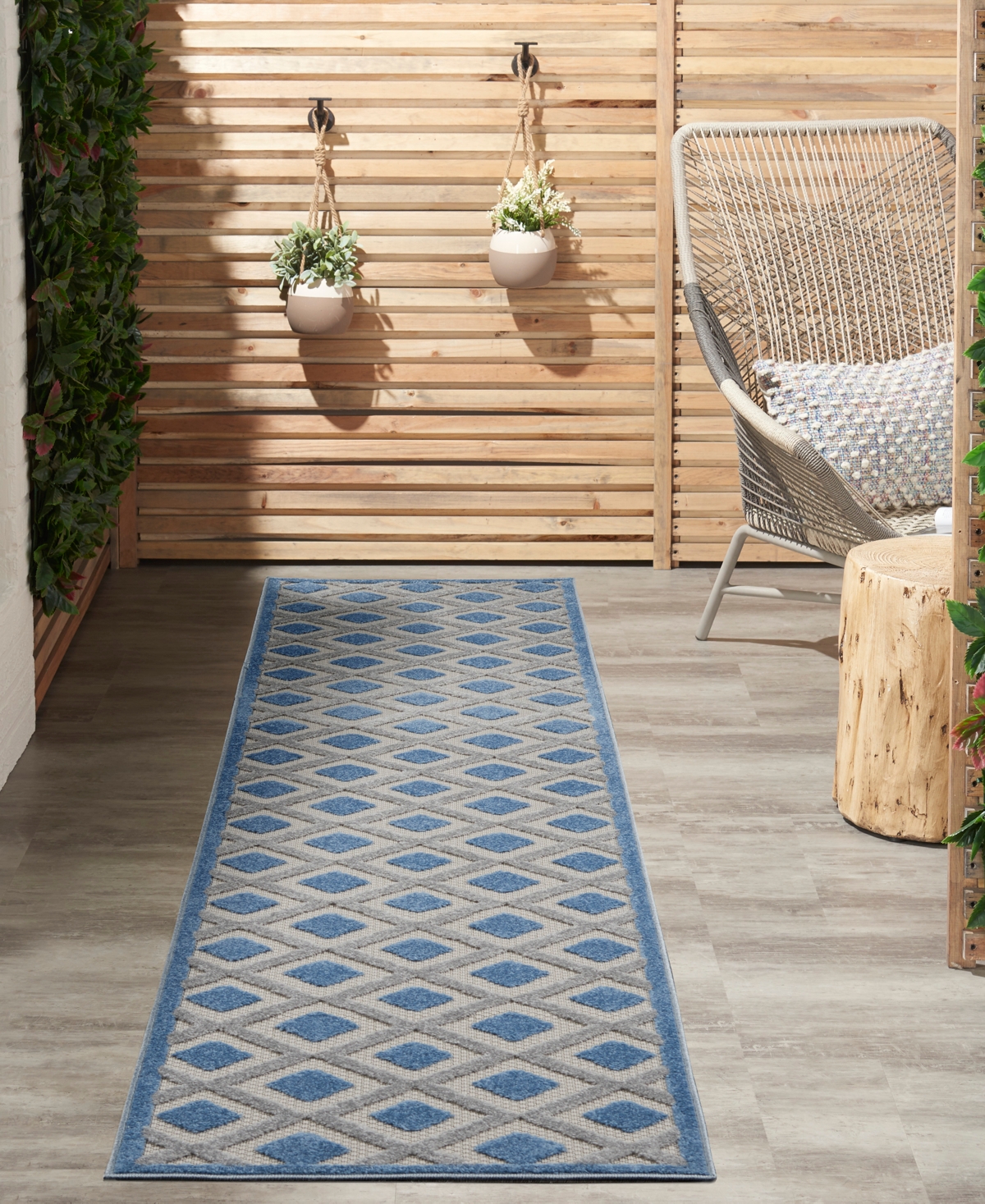 Nourison Home Aloha ALH26 2'3" x 10' Runner Rug