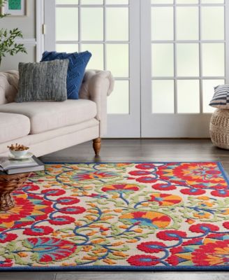 Aloha ALH20 3'6" x 5'6" Outdoor Area Rug