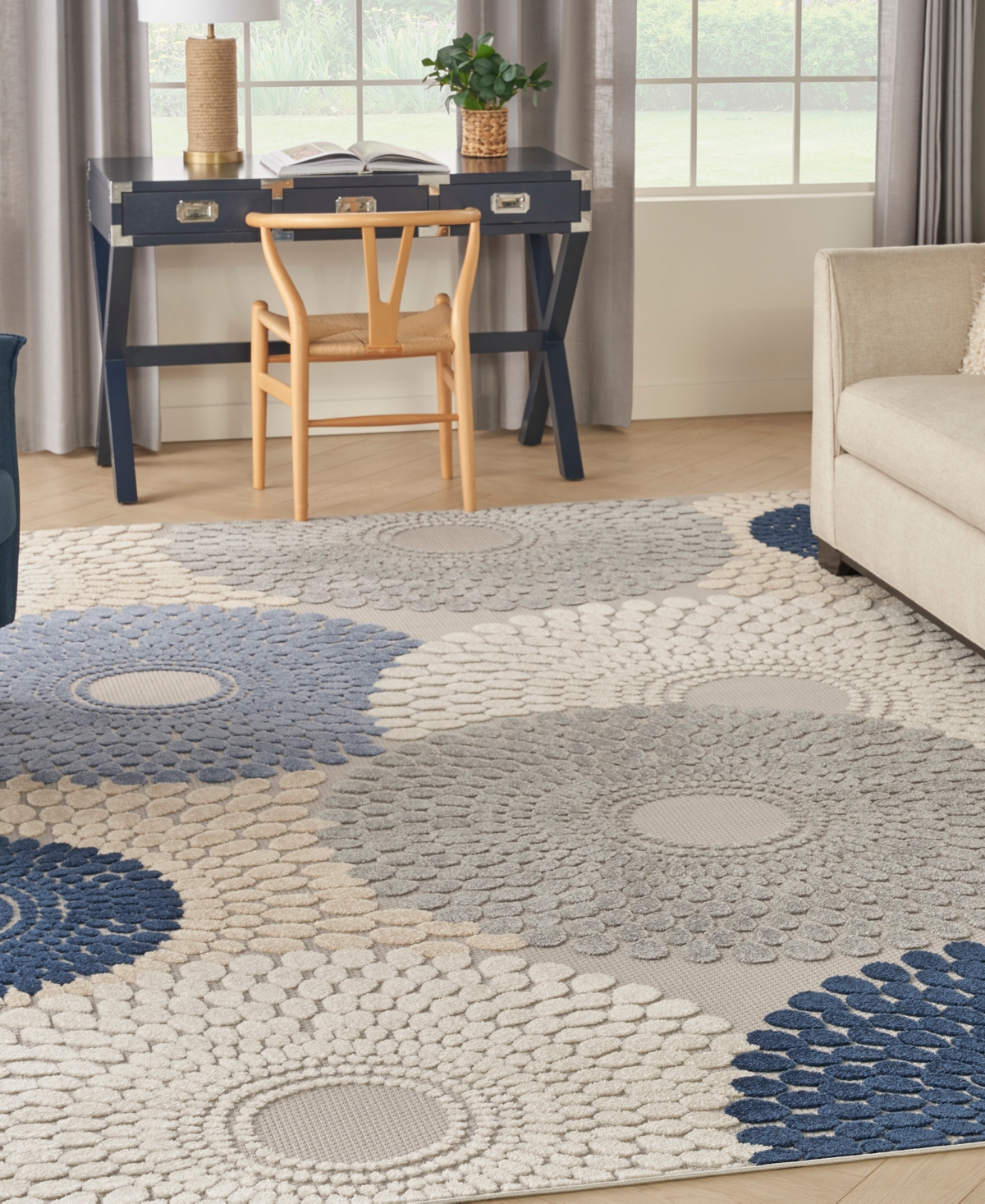 Nourison Home Aloha ALH29 7'10"x10'6" Area Rug