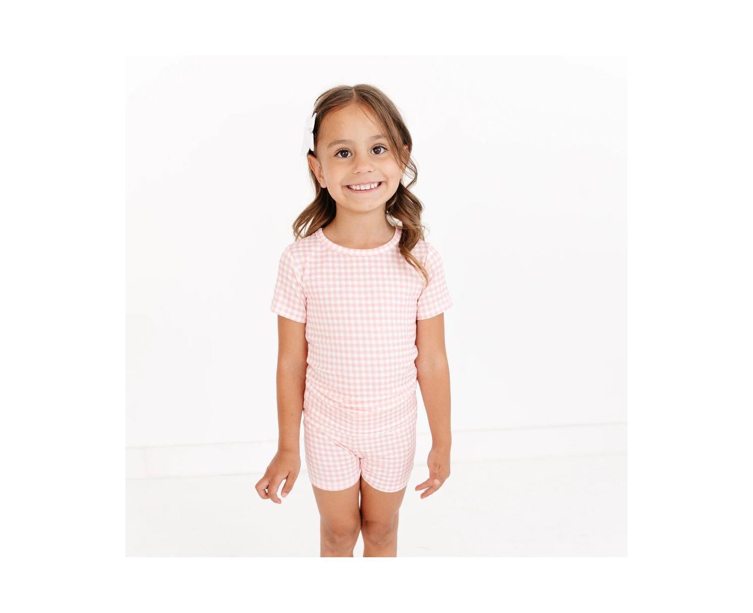 Baby Girls Sugar Gingham Pajama Set