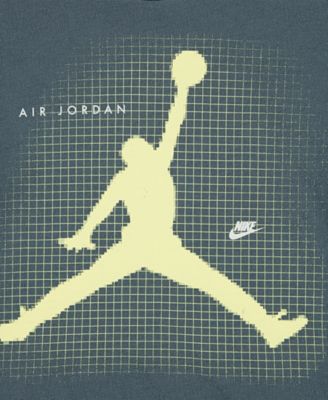 Boys' Toddler 2T-4T Jumpman Grid Blur Crewneck T-Shirt